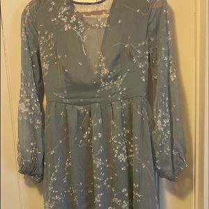 L’ATISTE dress stunning! sz. L sheer, nwt